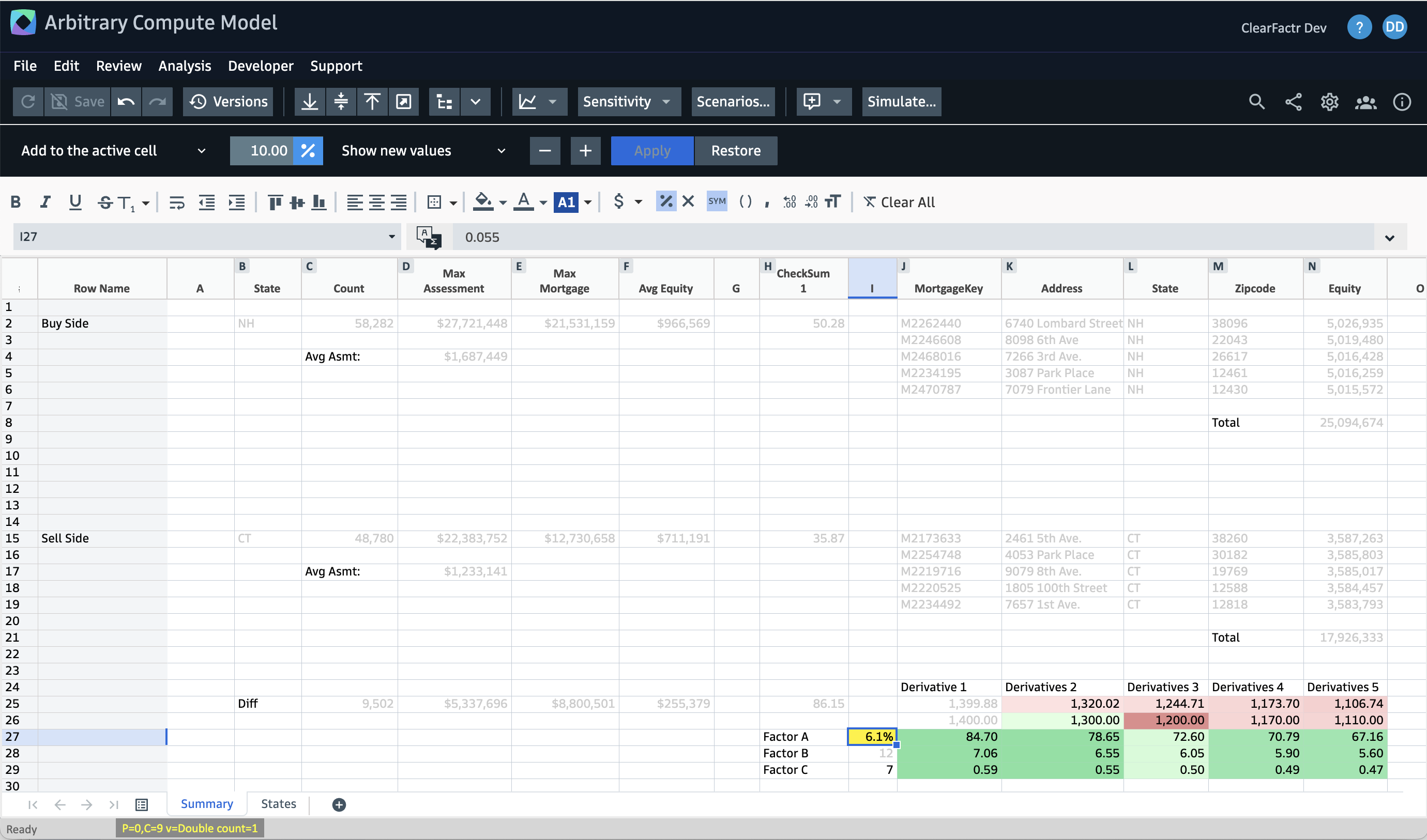 DatabricksExample-SensitivityAnalyzer